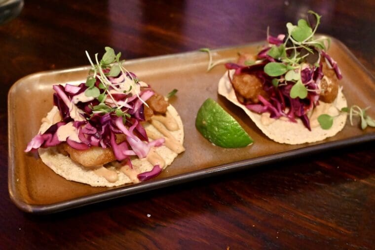 Fish Tacos El Cenote