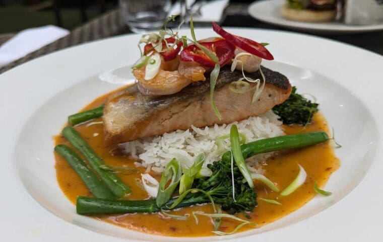 Pan Fried Salmon Fillet - Royal Horseguards