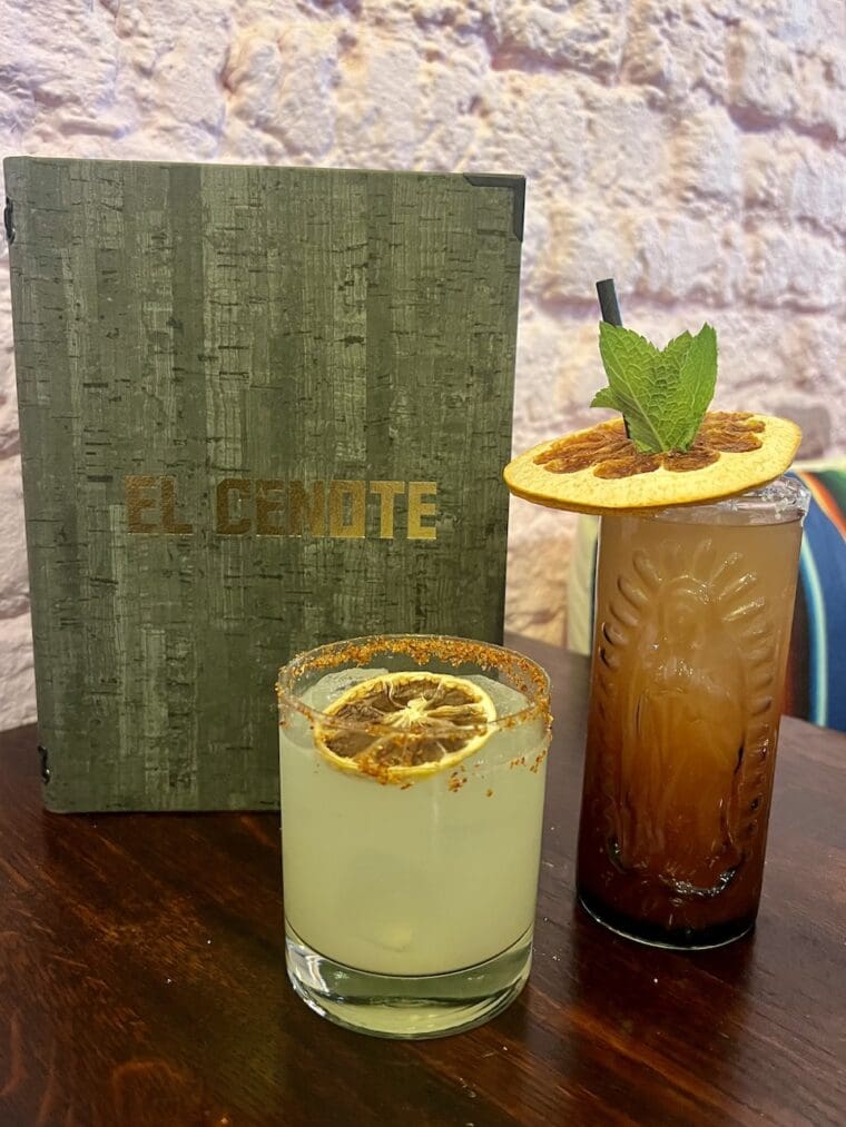 Margaritas El Cenote