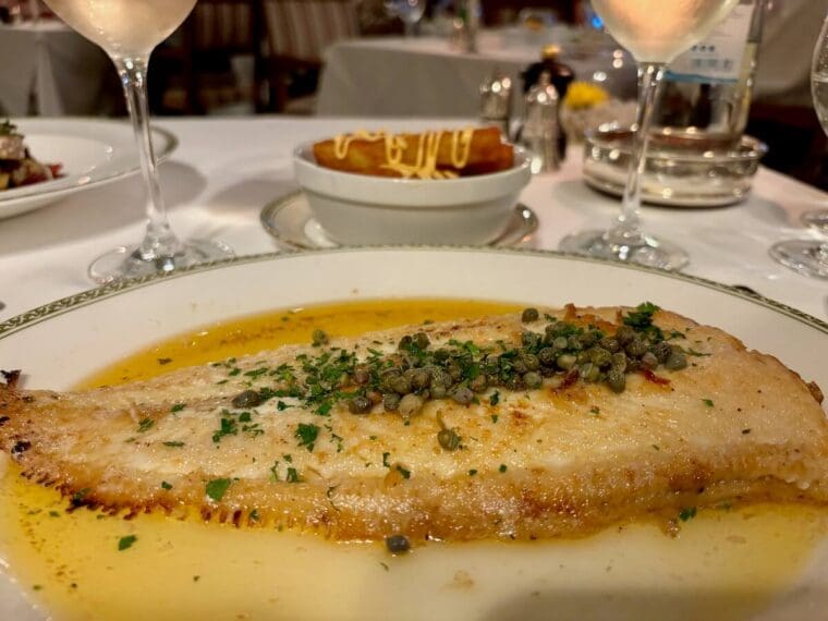 THE GARDEN GRILL DOVER SOLE