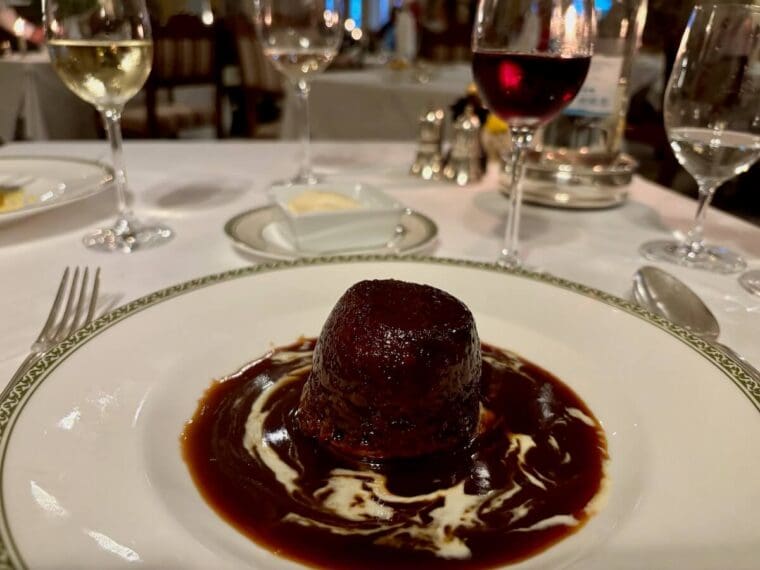 THE GARDEN GRILL STICKY TOFFEE PUDDING