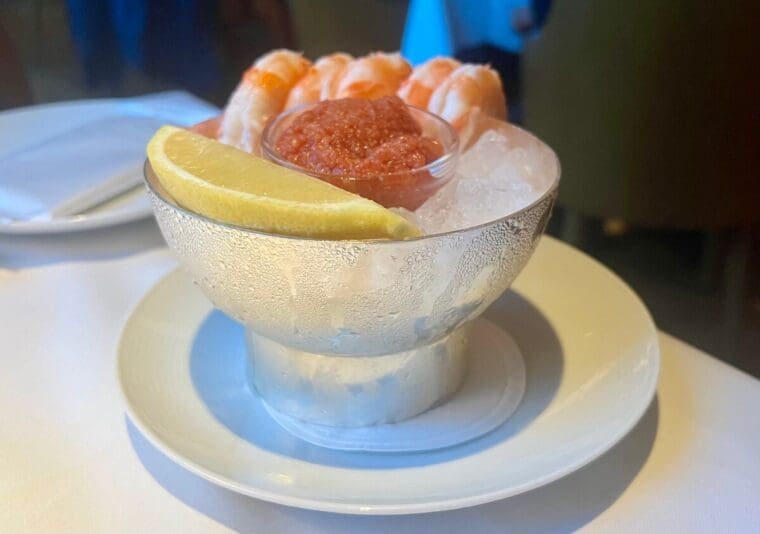 The Park prawn cocktail