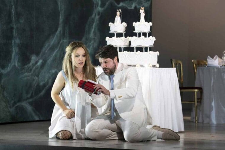 Madison Leonard & Robert Murray in Un giorno di regno opens Garsington Opera 29.06.24