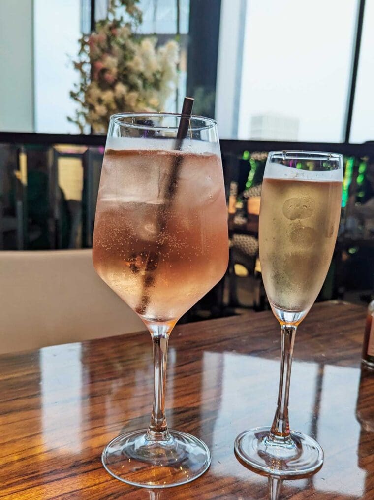 Whispering Angel Cocktails at STK London Stratford