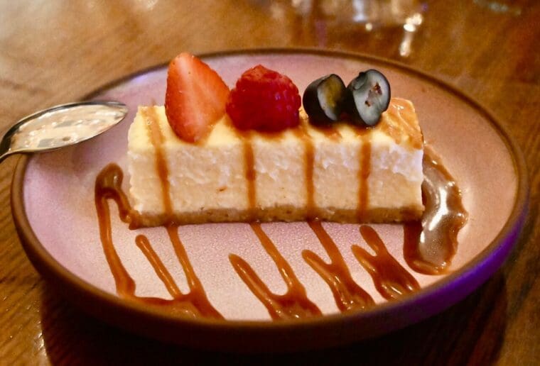 Layered in Love mishti doi cheesecake