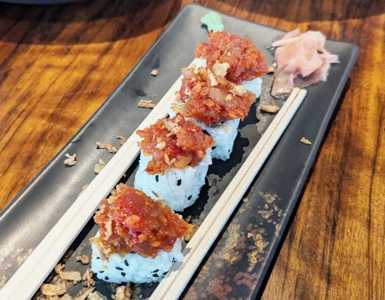 Tuna Roll at STK London Stratford