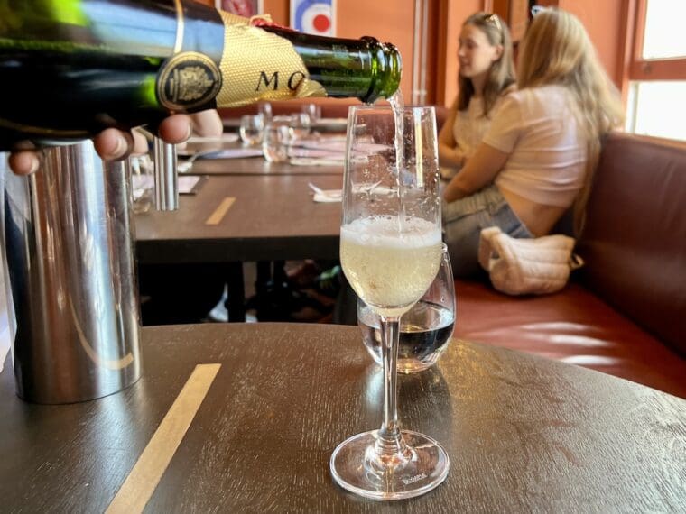 Bottomless champagne