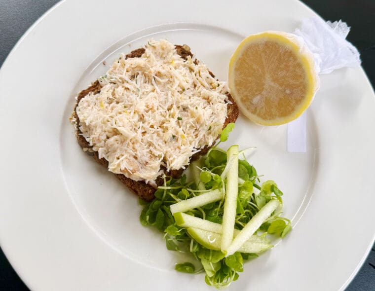 Crab on Toast