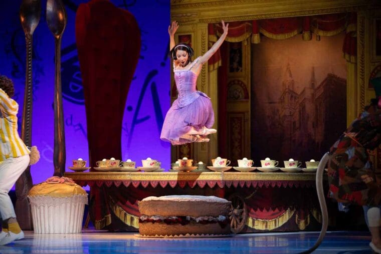 Francesca Hayward as Alice in Alices Adventures in Wonderland photo by Alice Pennefather RBO