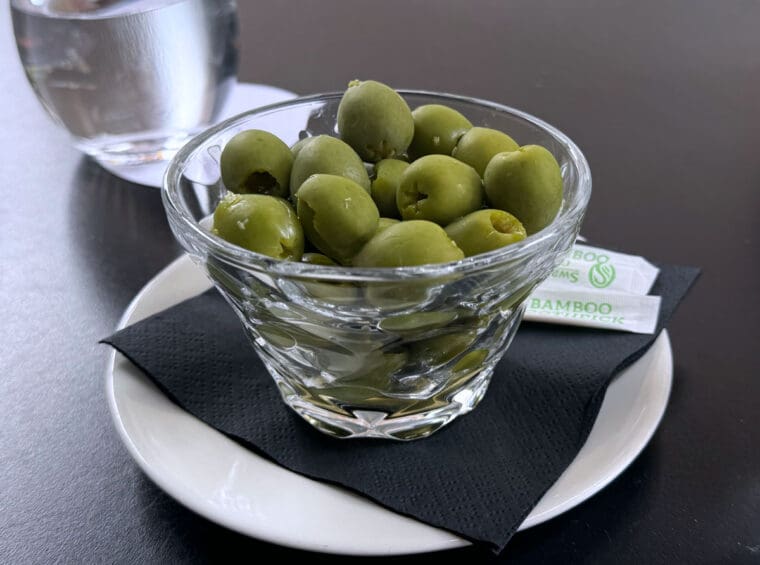 Olives at 108 Marylebone brasserie