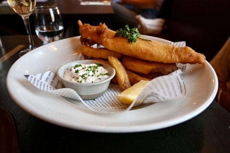 Pivot haddock & chips