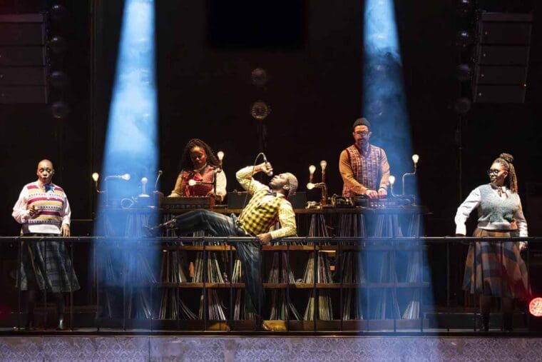 Production photo of The Mad Hatter&rsquo;s Tea Party &copy; 2024 Foteini Christofilopoulou.