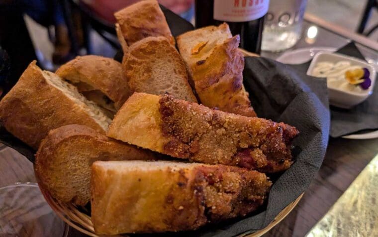 Bread at Bricco e Bacco