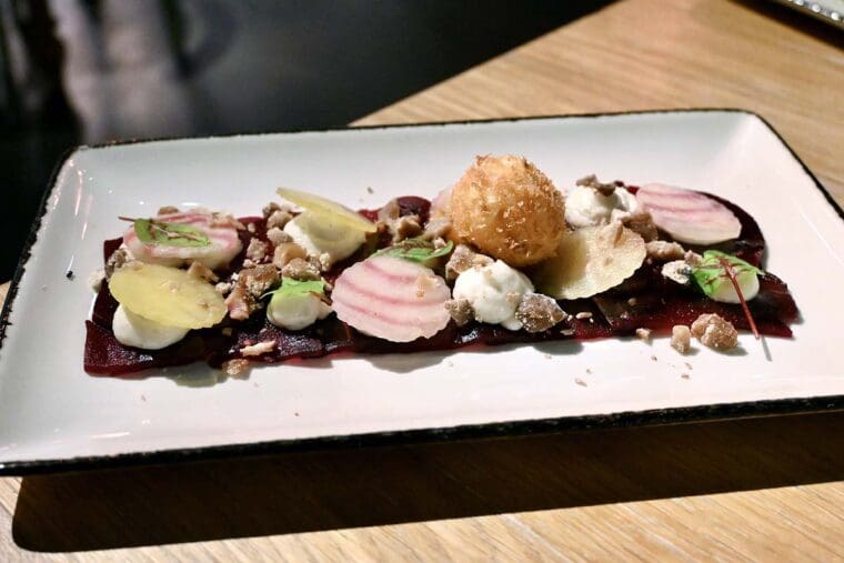 Eataly - Beet Carpaccio