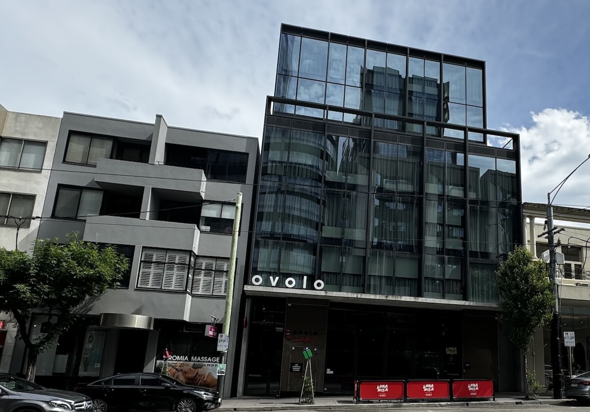 Ovolo hotel South Yarra Melbourne