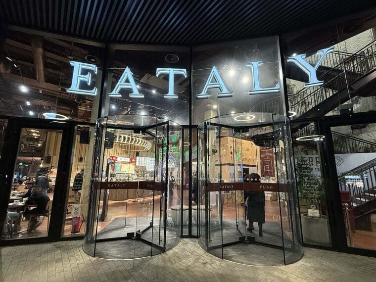 Exterior of Eataly, London