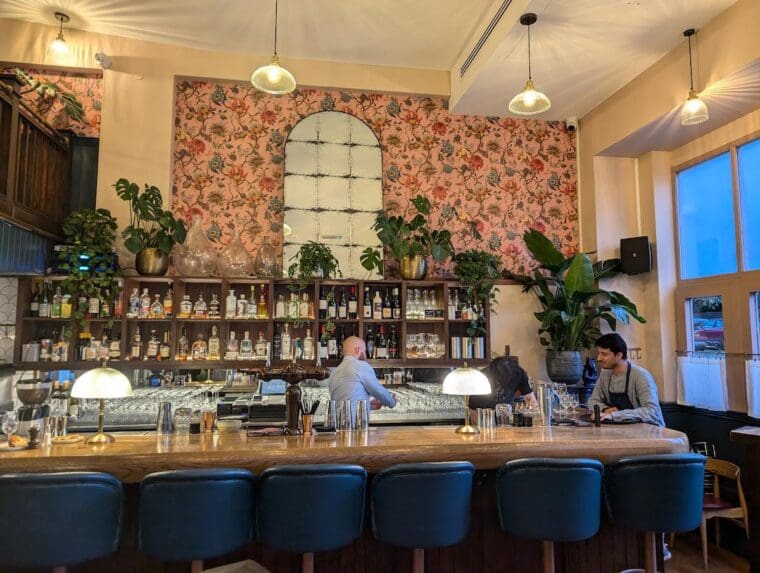 Highroad Social Greenwich bar 2