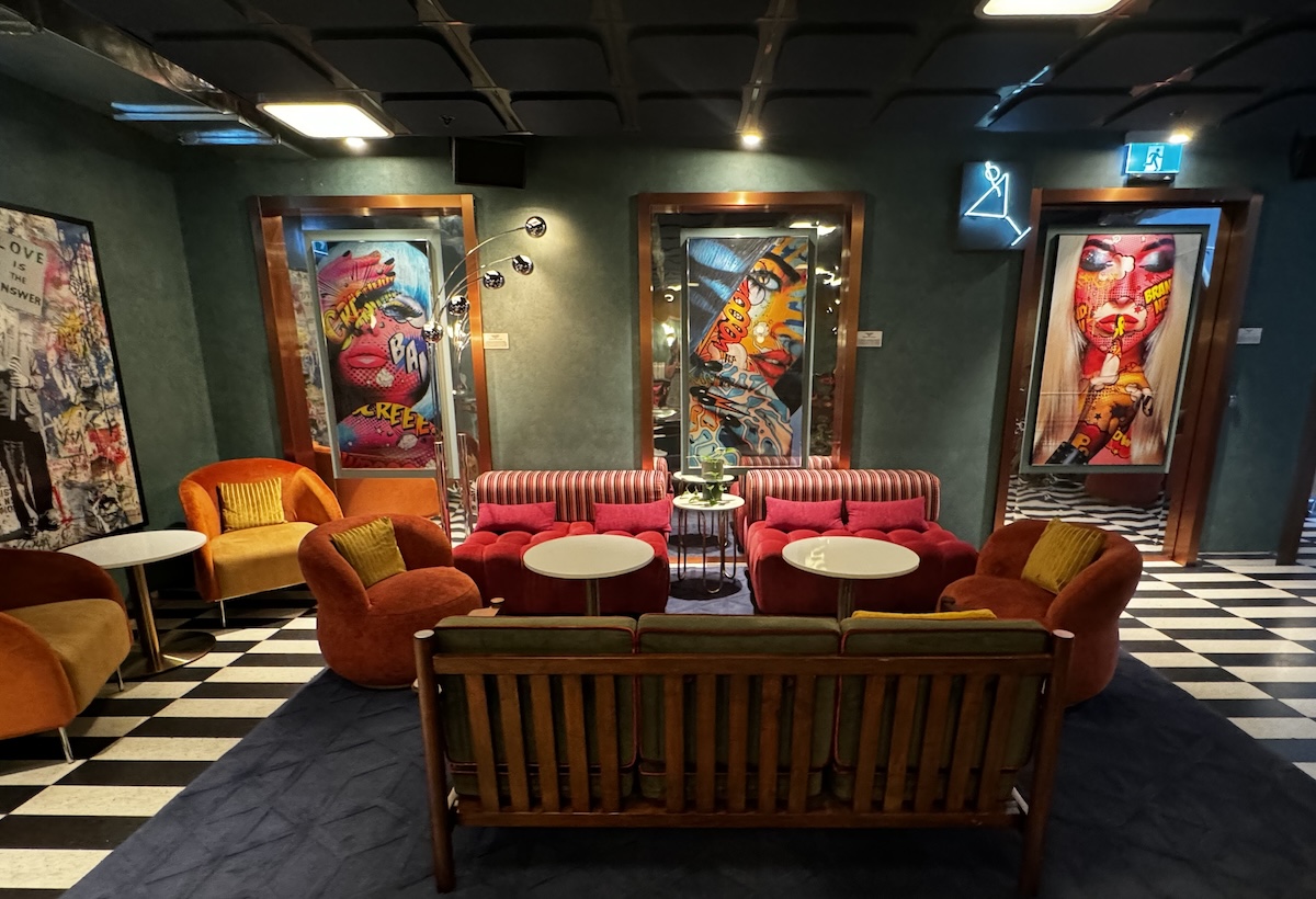 Lounge area seating Ovolo South Yarra