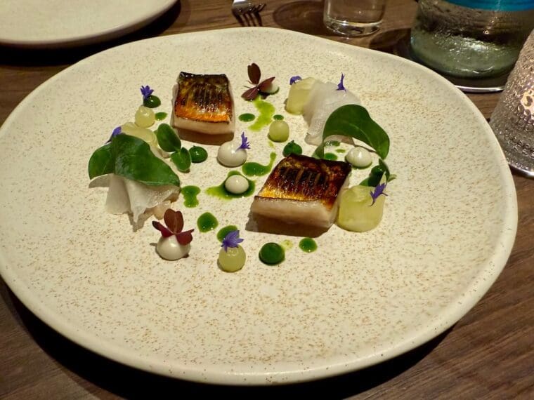 Silver Birch Mevagissey mackerel,