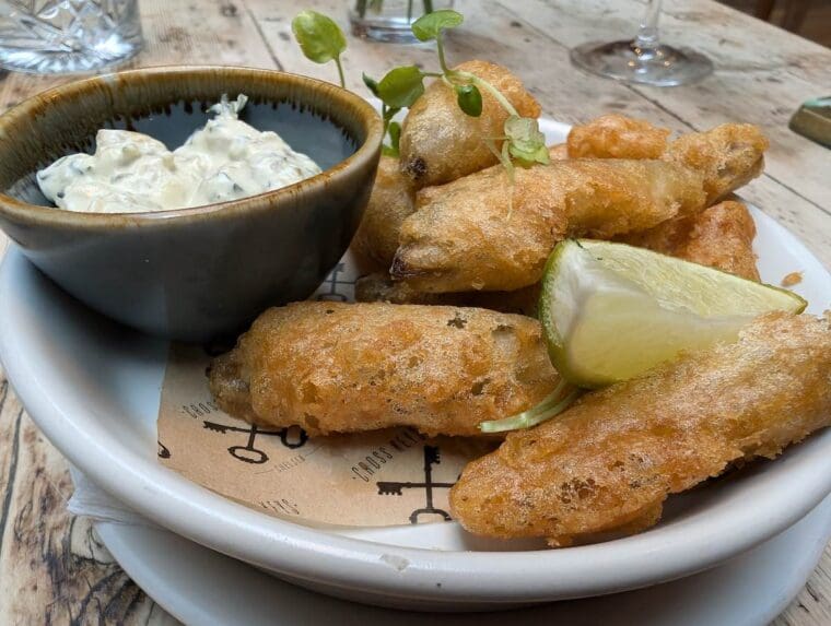 The Cross Keys whitebait