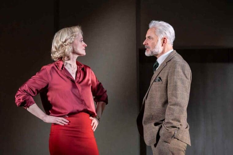 Anne-Marie Duff and Mark Bonnar in The Little Foxes © Johan Persson