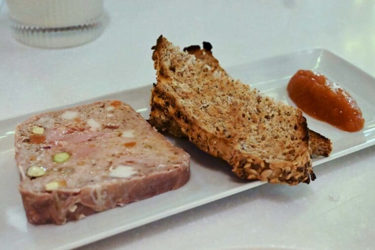 Harvey Nics duck terrine