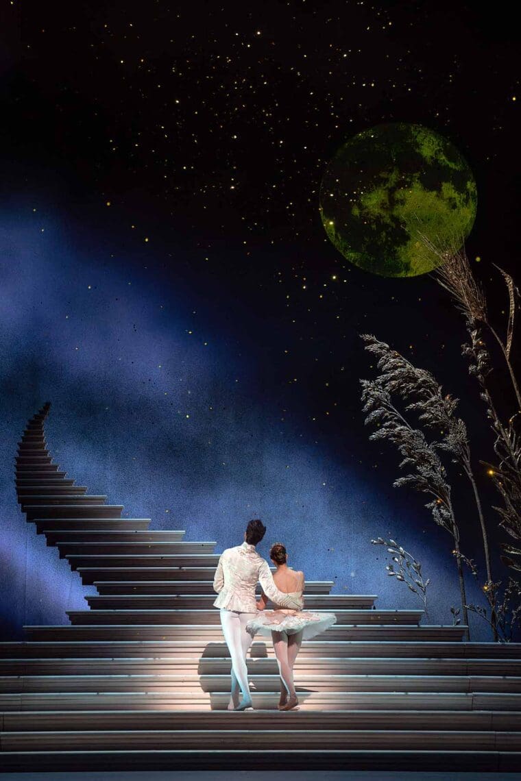 Cinderella and her Prince leave - Royal Ballet 2024