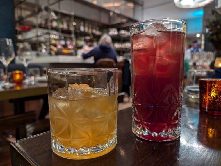Pahli Hill cocktails