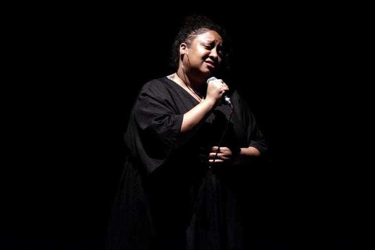 Sheree Dubois singing - Ruination, Linbury Theatre