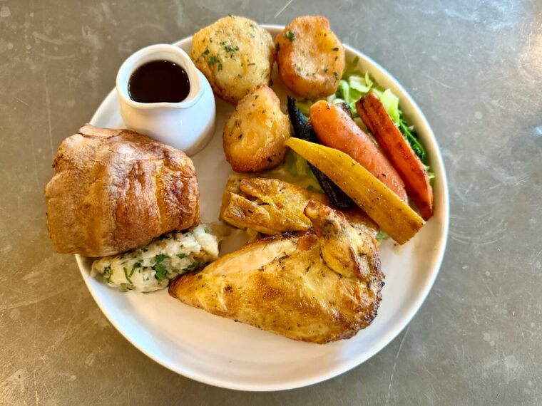 Herb roast chicken breast