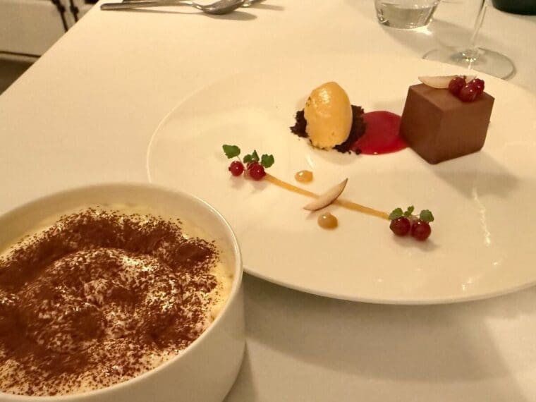 The Langley desserts