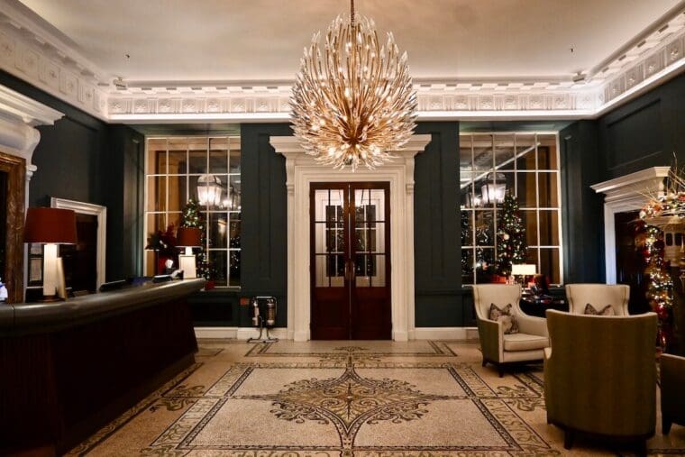 The Langley entrance hall 1