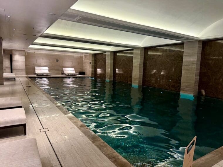 The Langley indoor pool