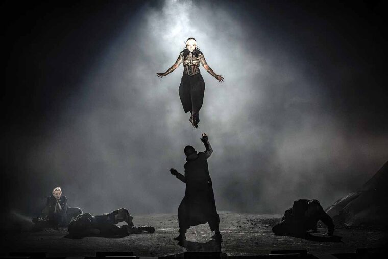 Mason Alexander Park as Ariel - The Tempest - Theatre Royal Drury Lane