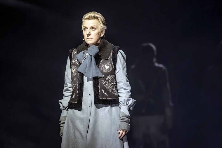 Selina Cadell as Gonzalo in The Tempest - Theatre Royal Drury Lane