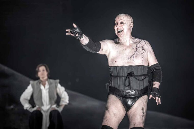 Forbes Masson as Caliban in The Tempest - Theatre Royal Drury Lane