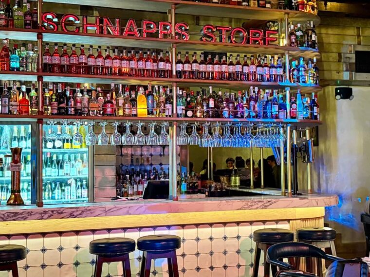 Albert's Schloss schnapps store