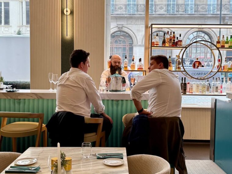 Caviar House bar