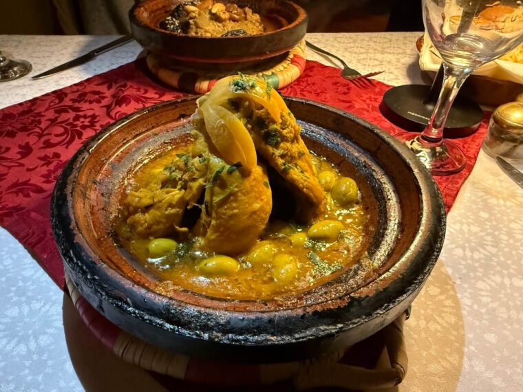 Chicken tagine