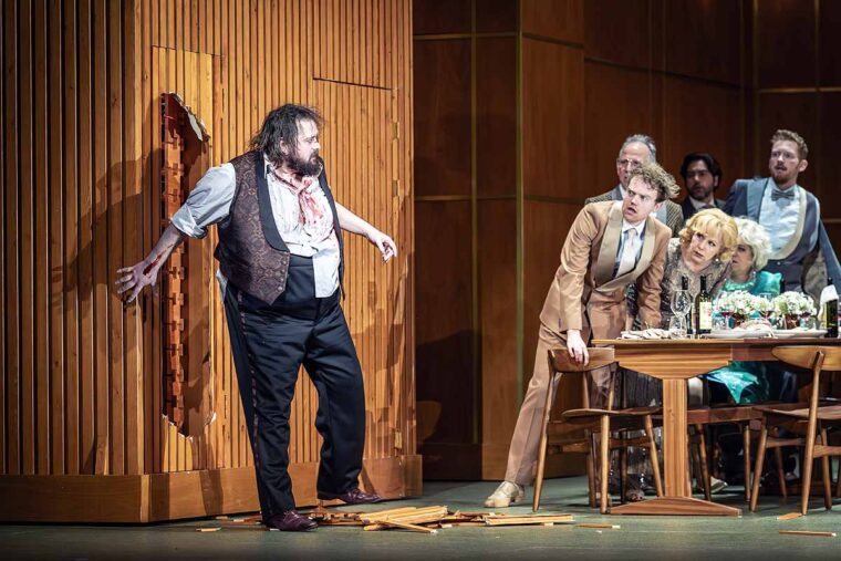 Allan Clayton in Festen, Royal Opera House