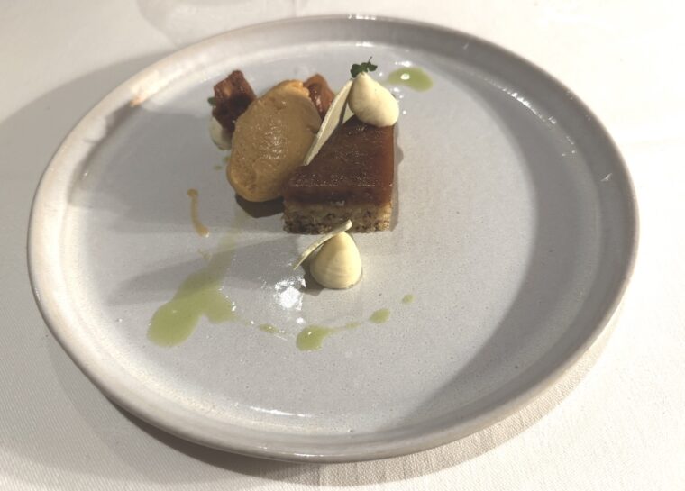 Variation on Apricot dessert at the Jagdhof