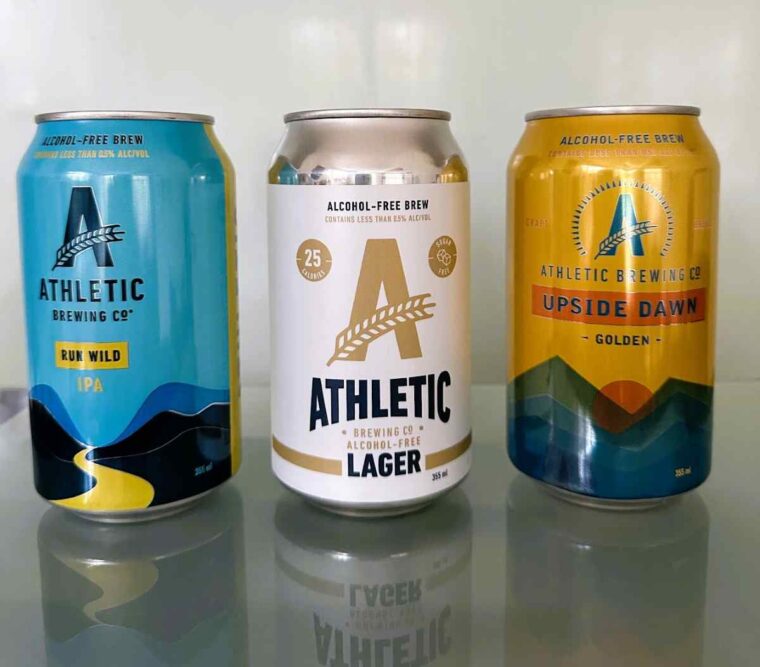 Athletic Brewing Co. has a range of 0.5% ABV beers