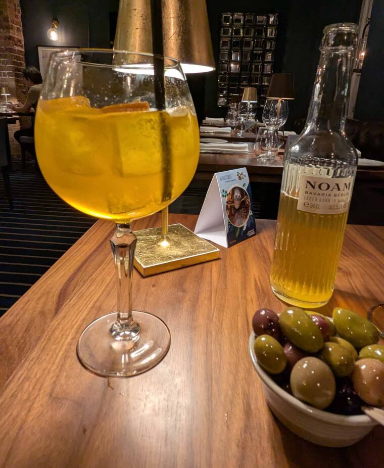 Crodino Spritz and Beer