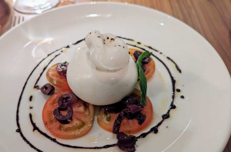 Burrata at Manicomio