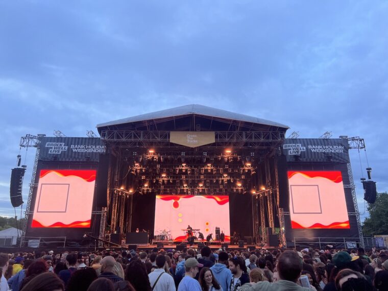 Cross the Tracks stage
