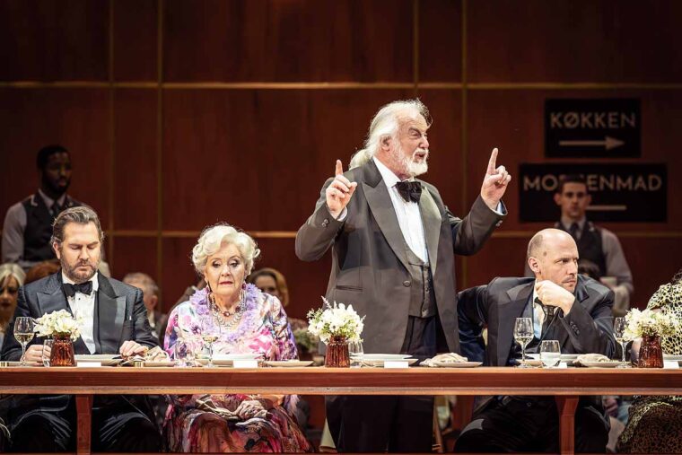 John Tomlinson as Grandpa in Festen