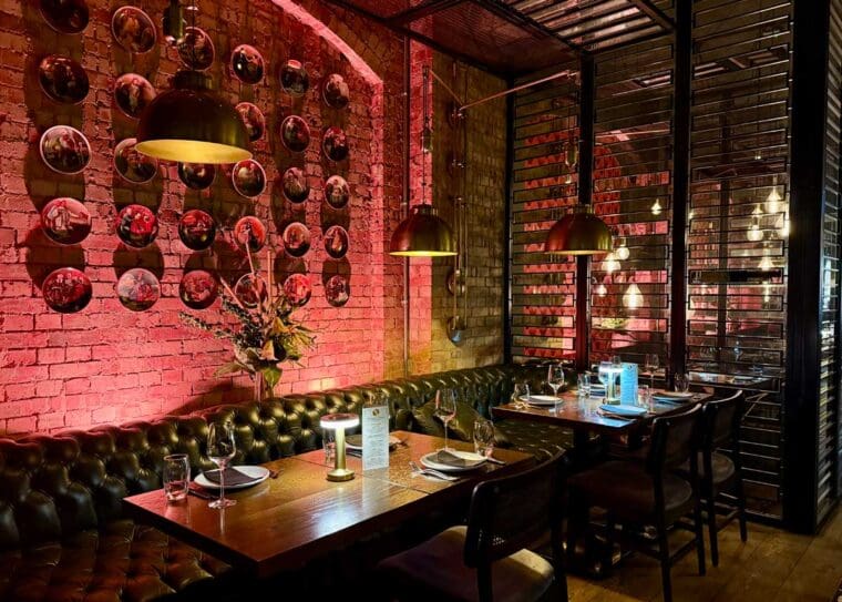 The stunning interior of Kibele