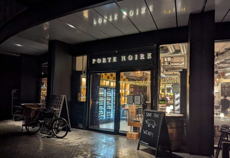 Exterior of Porte Noire - King's Cross