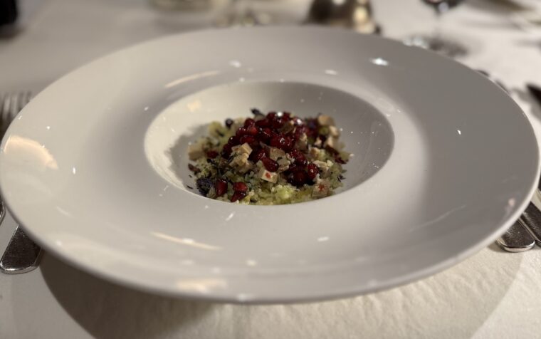 Marinated couscous with pomegranate
at the Jagdhof Hotel