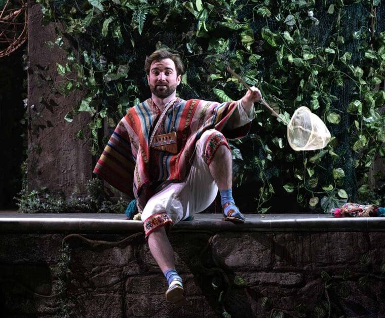 THE MAGIC FLUTE - Matthew Kellett as Papageno - Photographer Bill Knight